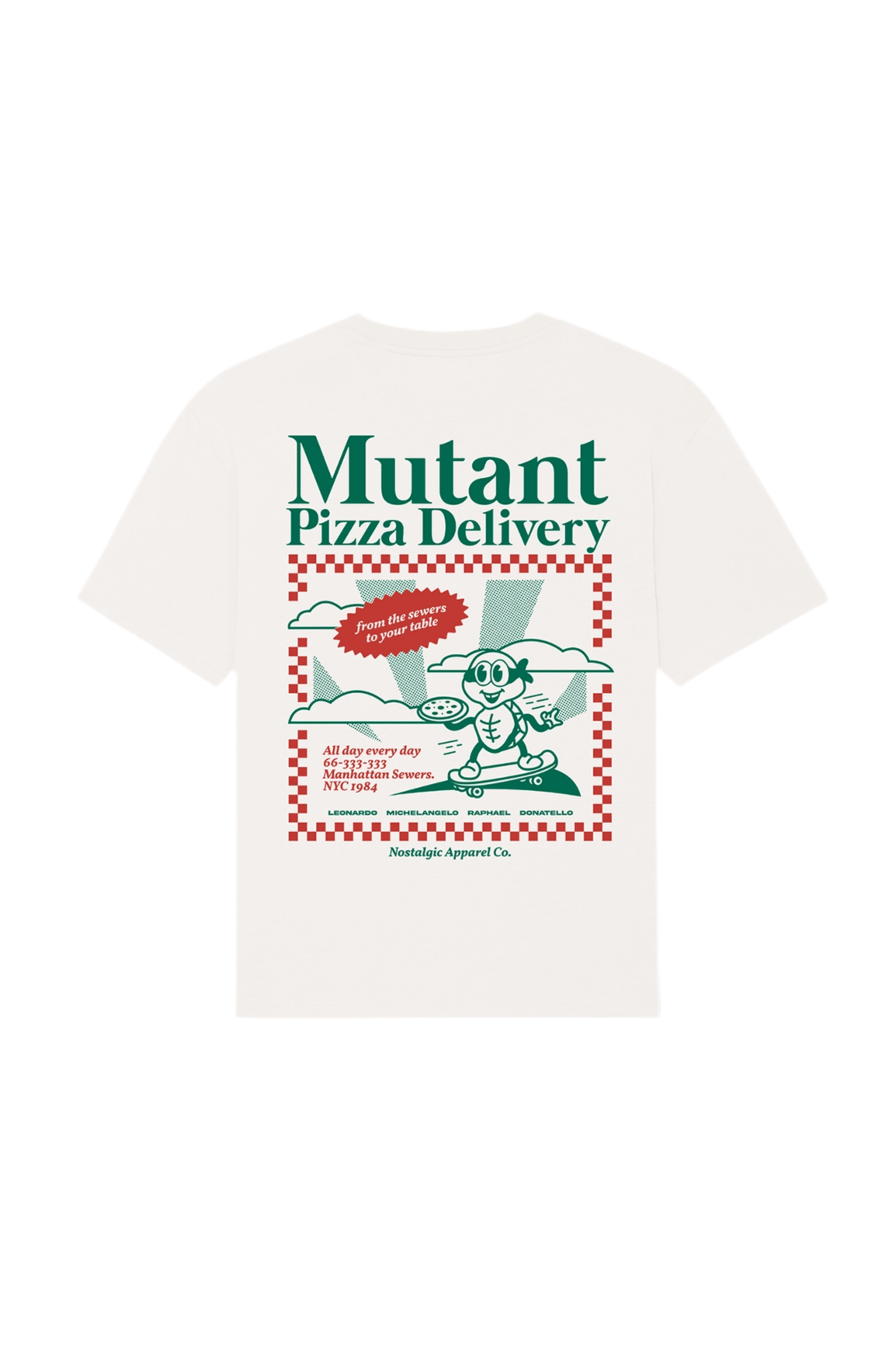 Mutant Pizza Delivery Tee