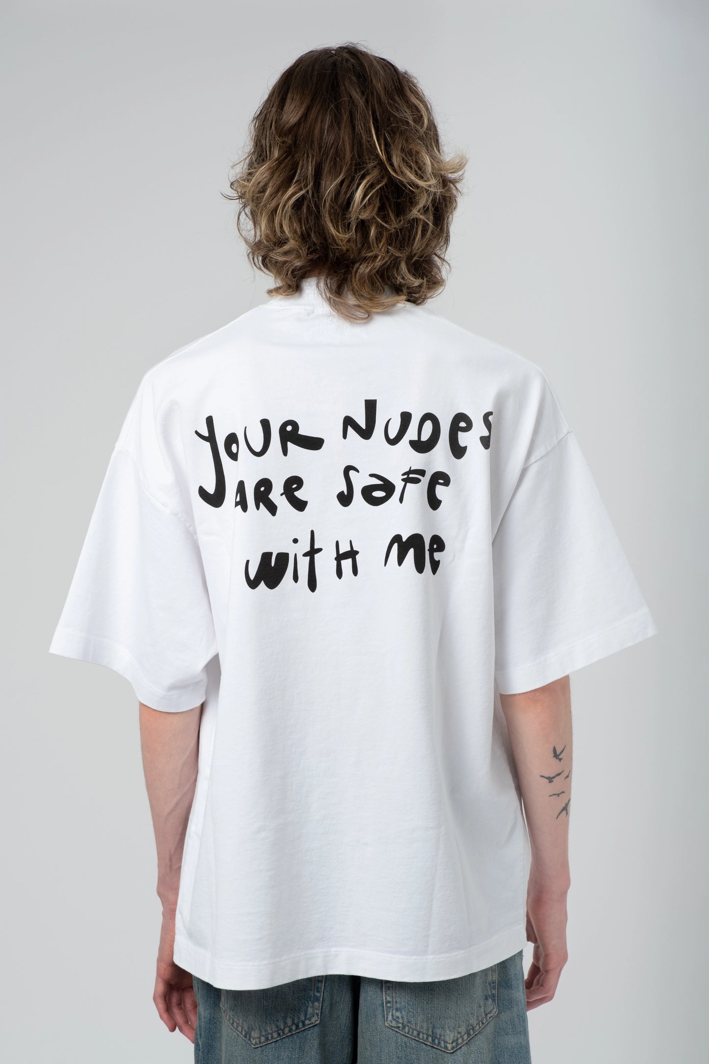 Your Nudes Tee - White