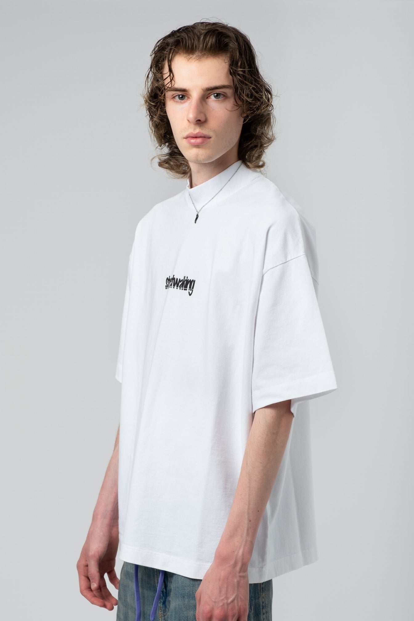 Skate's Jesus Tee - White