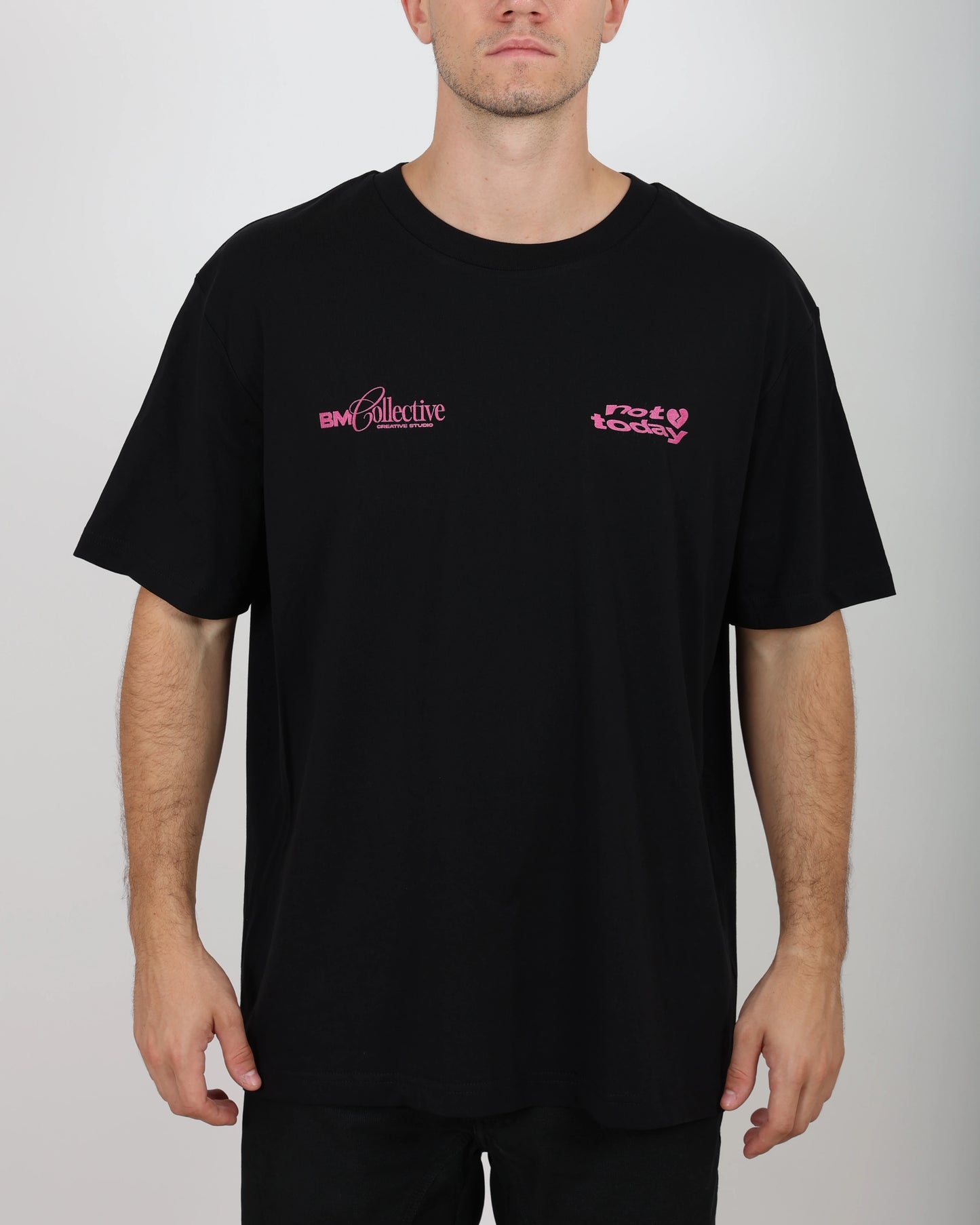 Not Today Cupid Black Tee